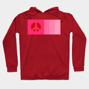 Peace in Pink Hoodie